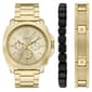Mens Folio Gold-Tone Dial Watch & Bracelet Set - FMDFL6092 - image 1