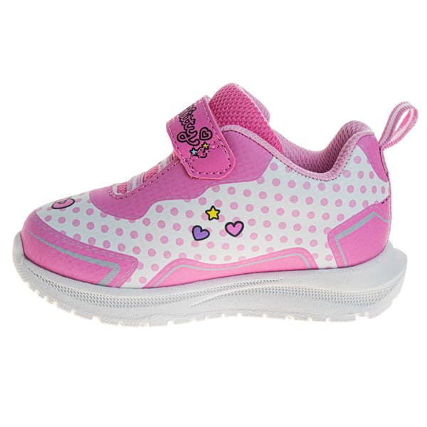 Little Girls Hello Kitty&#174; Pink Light-Up Fashion Sneakers