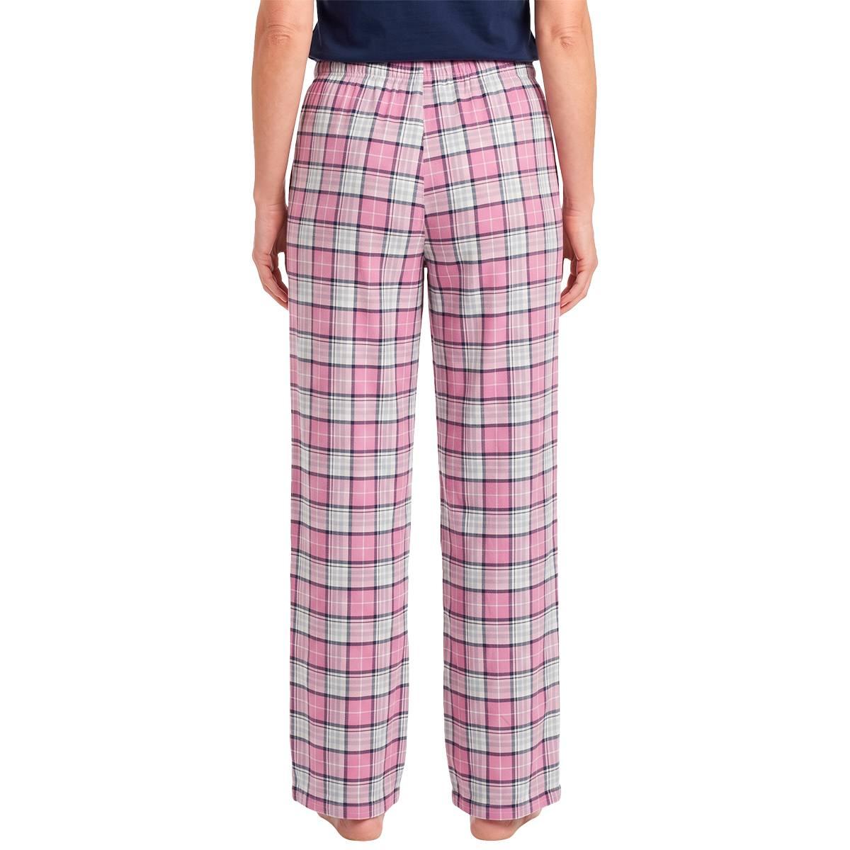 Womens Jaclyn Plaid Flannel Pajama Bottoms