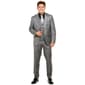 Mens Kenneth Cole Reaction&#40;R&#41; Solid Slim Fit Suit Pants- Light Grey - image 1