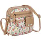 MultiSac North South Zip Around Floral and Butterflies Crossbody - image 3