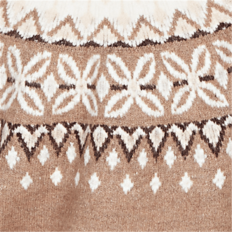 Womens Alfred Dunner Sunset Ridge Nordic Fair Isle Sweater