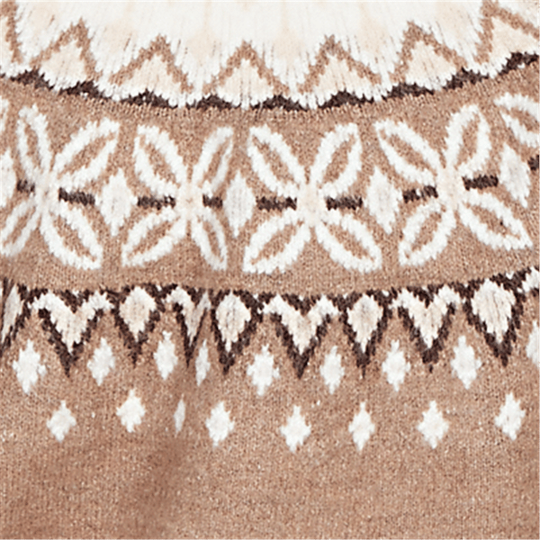 Womens Alfred Dunner Sunset Ridge Nordic Fair Isle Sweater