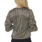 Petite MSK 3/4 Gathered Sleeve V-Neck Blouse - image 2