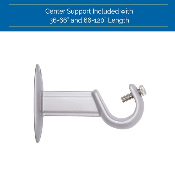 Sun Zero 3/4in. Faith Wrap Curtain Rod