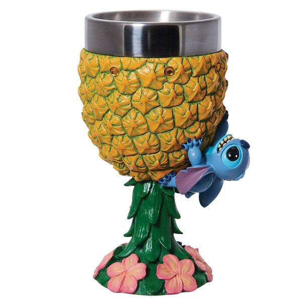 Enesco Village Accessories Stitch Pineapple Decorative Goblet