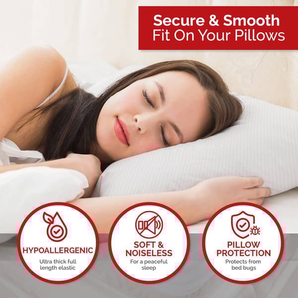 Swiss Comforts Tencel 2 Pack Pillow Protectors