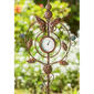 Evergreen 32in. Thermometer Butterfly Garden Stake - image 1