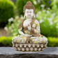 Northlight Meditating Mosaic Buddha Ceramic Garden Statue - image 3