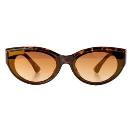 Womens Circus by Sam Edelman Cat Eye Wide Temples Sunglasses