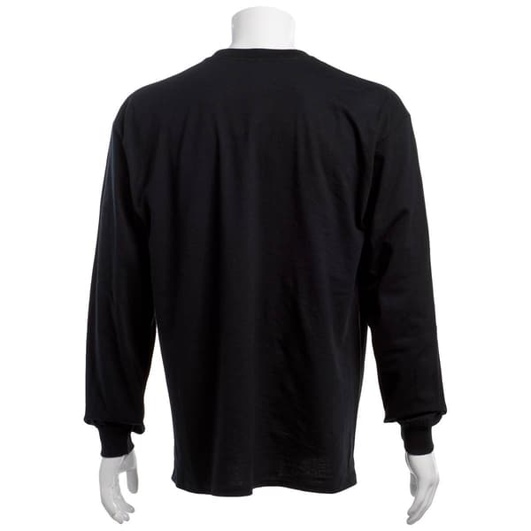 Mens Tailgate Philadelphia Hockey Goalie Skull Long Sleeve Tee