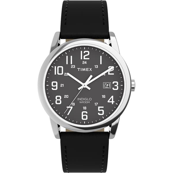 Mens Timex(R) Easy Reader(R) Black Dial Watch - TW2Y12800JT - image 