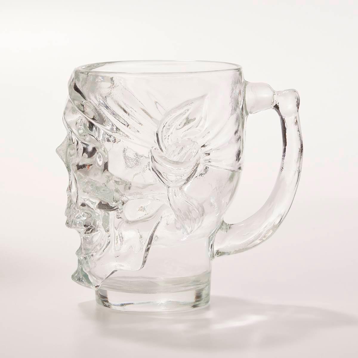 Clear Skull Mug