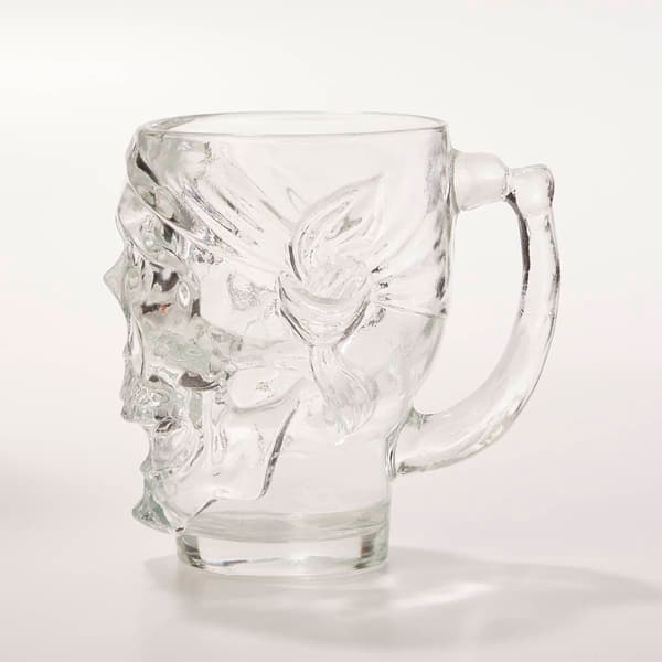 Clear Skull Mug