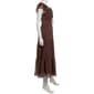 Juniors Trixxi Ruffle Flutter Sleeve Dot Chiffon Midi Dress - image 4
