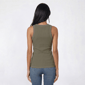 Juniors Wallflower Leah Scoop Neck Tank Top - image 2