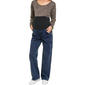 Womens Maternity Times Two Stretch Tie Waist Relaxed Fit Pants - image 1