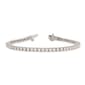 Pure Fire 14kt. White Gold Lab Grown Diamond Tennis Bracelet - image 3
