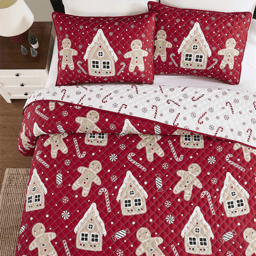 Avanti Holiday Lane 3pc. Reversible Quilt Set