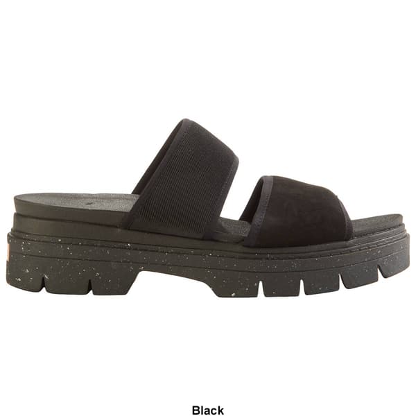 Womens Dr. Scholl&#39;s Terrain Slide Platform Sandals