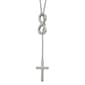 Mens Gentlemen&#39;s Classics(tm) Infinity &amp; Cross Adjustable Necklace - image 1