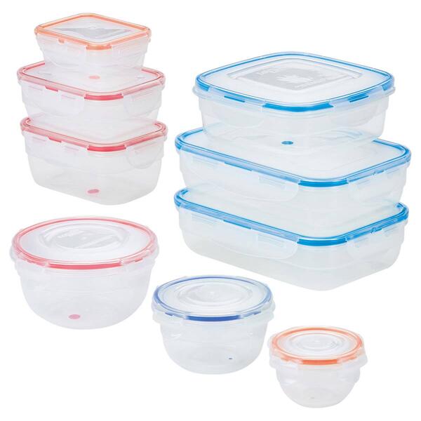 Lock & Lock Easy Essentials&#40;tm&#41; 18pc. Food Storage Container Set - image 
