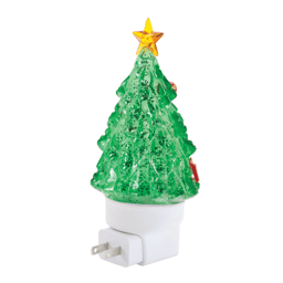 Melrose 7in. Christmas Tree Snow Globe Night Light