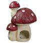 Northlight Seasonal 18in. Mushroom House Outdoor Garden Statue - image 4