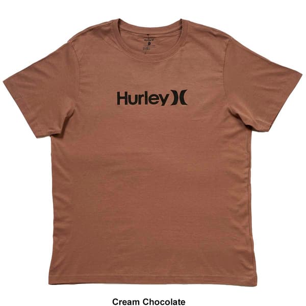 Young Mens Hurley One & Only Solid Short Sleeve Tee