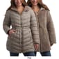 Womens Jessica Simpson 3/4 Reversible Anorak Puffer Jacket - image 4