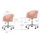 South Shore Flam Pink Swivel Chair - image 6