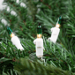 Northlight 10ft. Clear with Green Tip Mini Christmas Light Set - image 2