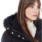 Womens Nine West Long Heavyweight Puffer Coat with Faux Fur Hood - image 6