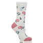 Womens Heat Holders&#174; Lanuza Lite Floral Crew Socks - image 3