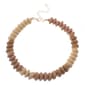 Ashley Cooper(tm) Gold Metal & Wood Beaded Necklace - image 1