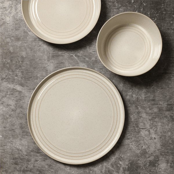 Stone Lain Claire 4pc. Stoneware Dinner Plate Set