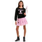 Girls (7-12) BTween(R) Long Sleeve Spooky Babe Crew Neck w/ Tutu - image 1