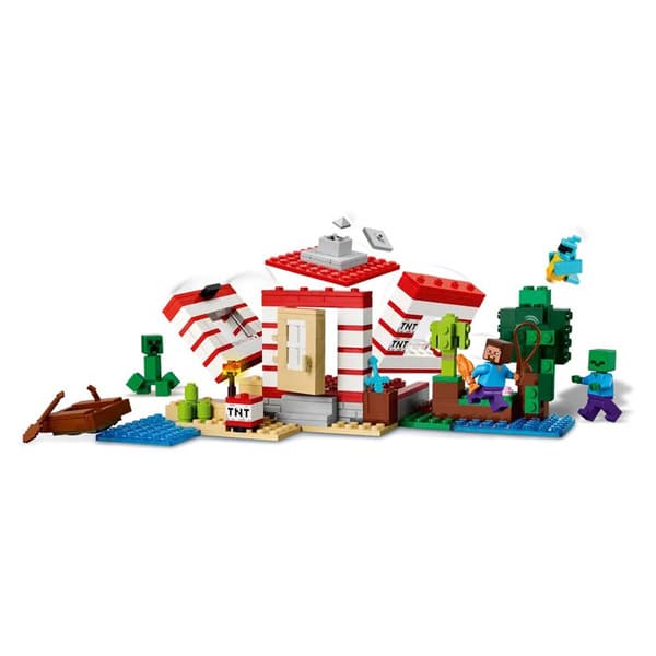 LEGO&#174; Minecraft The TNT Jungle House