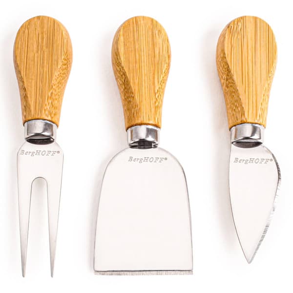 BergHOFF Essentials 4pc. Multi-level Cheese Board & Tool Set