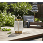 Adesso Samara Cordless LED Table Lantern with Iron & Glass Shade - image 6