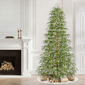 Puleo International 7.5ft. Pre-Lit LED Norfolk Fir Christmas Tree - image 3