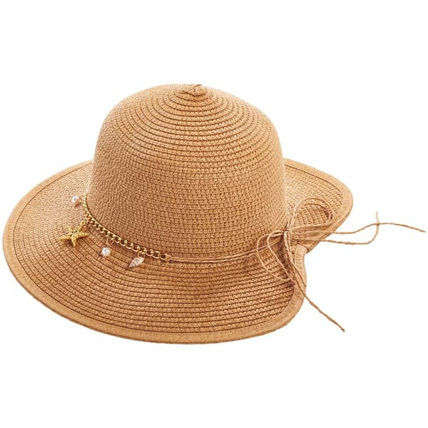 Womens Madd Hatter Framer With Ribbon & Bow Hat