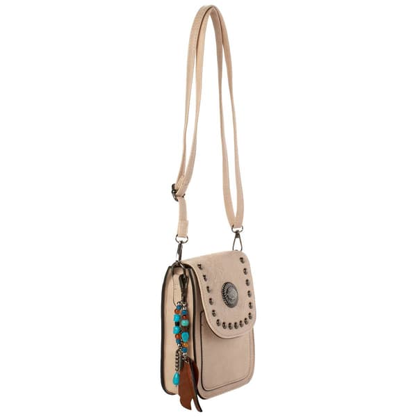 Sam & Hadley Paisley Tooled Crossbody