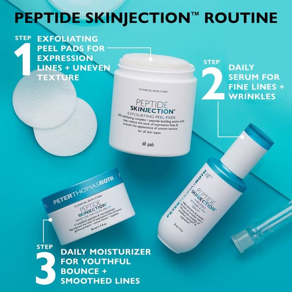 Peter Thomas Roth Peptide Skinjection Exfoliating Peel - 60 Count