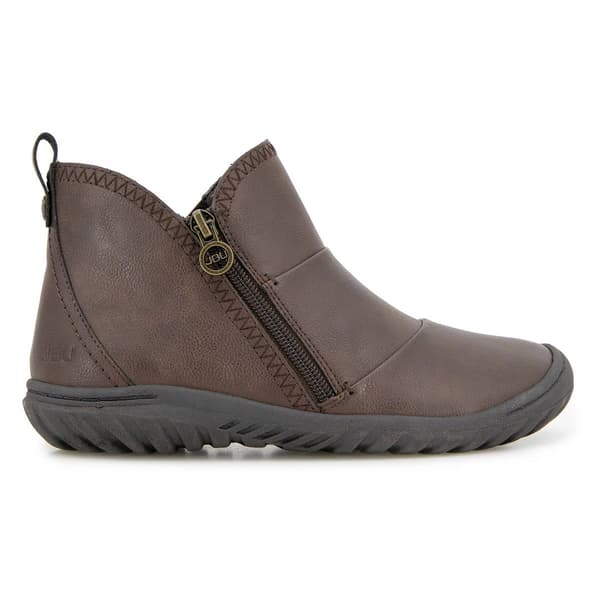 Womens JBU Piper Memory Foam Flat Ankle Boots