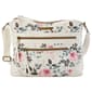 Stone Mountain Vintage Rose Washed Floral Irene Crossbody - White - image 1
