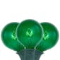 Northlight Seasonal 9ft. Green G50 Globe Christmas Patio Lights - image 1