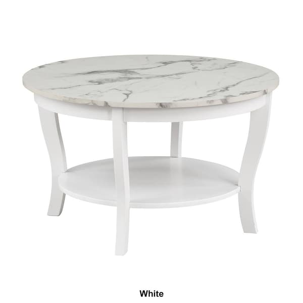 Convenience Concepts American Heritage Round Coffee Table
