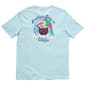 Mens Chaps Coconut Paradise Short Sleeve Tee - Crystal Blue - image 2