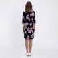 Petite Connected Apparel 3/4 Flounce Sleeve Floral Sheath Dress - image 2